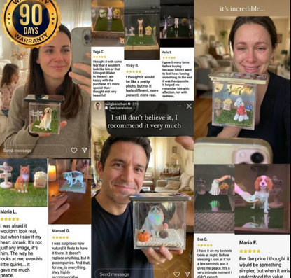 Pet & Human Hologram ™ Holographic Memory